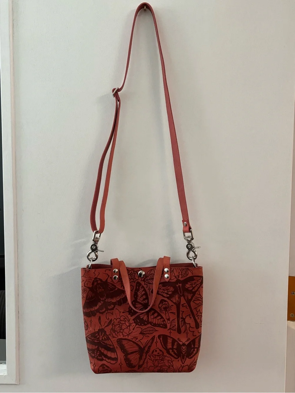 Broke In Hearted Tote - Moth Flash
